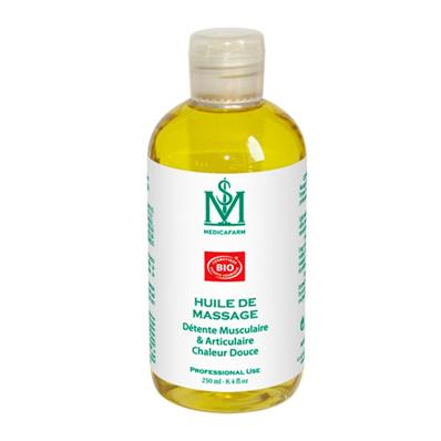 Huile de Massage Bio Détente Musculaire et Articulaire Médicafarm 250 ml