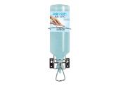 Support Inox et Distributeur pour Flacon Airless 1 Litre