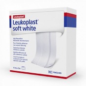Pansement Leukoplast Adhsif Soft White 8 cm x 5 m