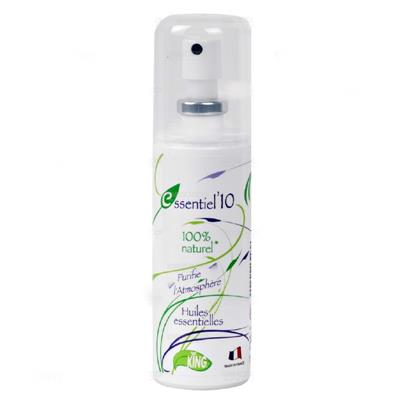 Désodorisant Essentiel'10 Purifiant Huiles Essentielles King 100 ml
